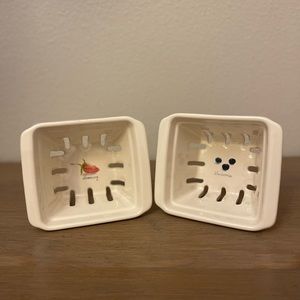 Rae Dunn Berry baskets - Strawberry and Blueberry